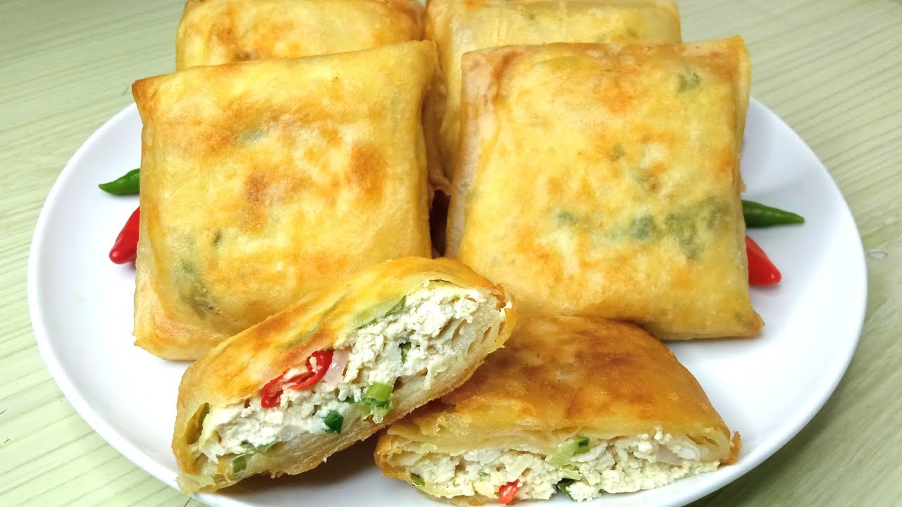 Martabak Tahu Kulit Lumpia, Camilan Renyah Gurih yang Jadi Favorit Keluarga di Rumah!