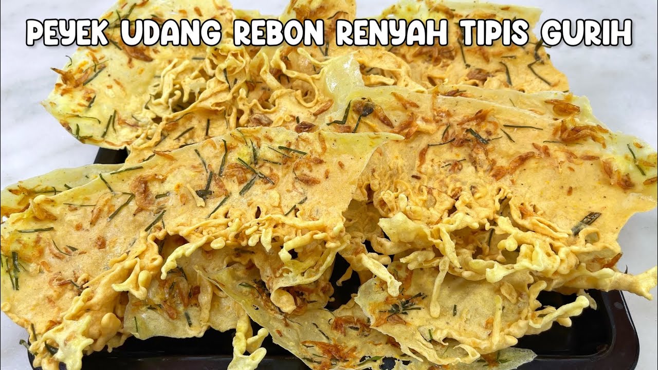Peyek Kriuk 3 Varian: Kacang, Kacang Hijau & Udang Rebon, Dijamin Renyahnya Nempel di Lidah!