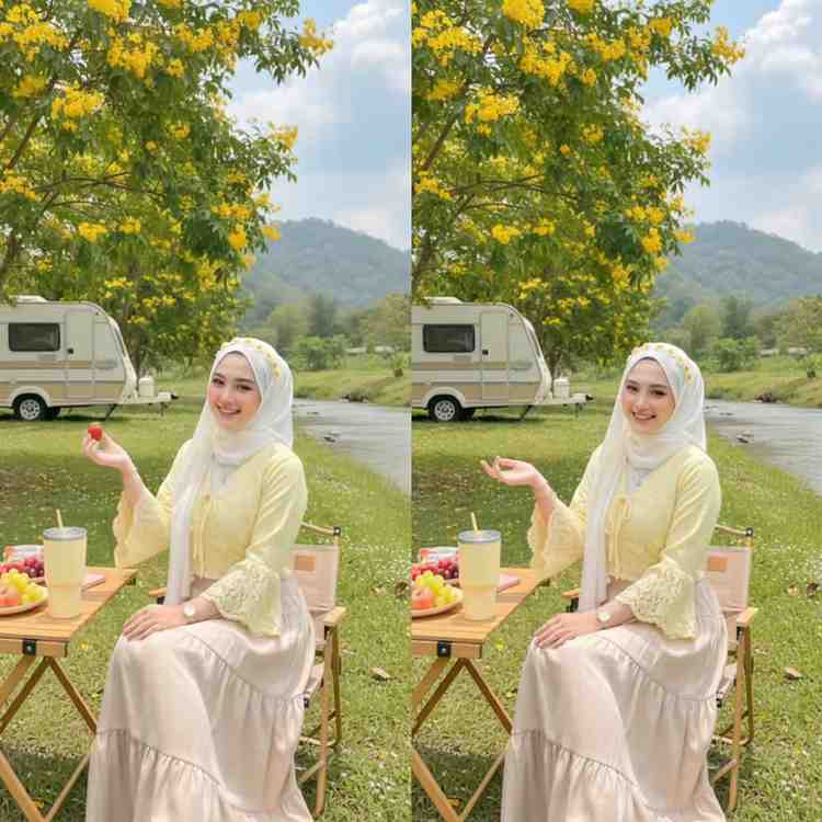 Prompt Gemini AI Ini Bikin Potret Outdoor Cerah Super Realistis, Serasa Piknik Nyata di Tepi Sungai