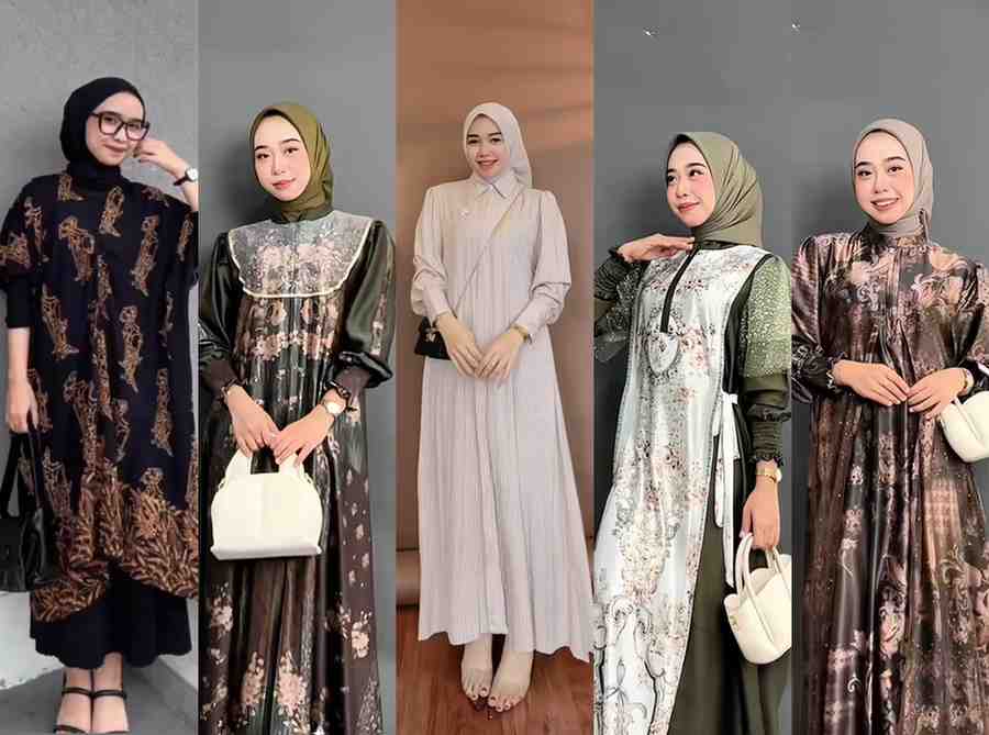 Lembut tapi Mewah, 10 Model Gamis Batik Brokat Pastel yang Diprediksi Jadi Favorit 2026