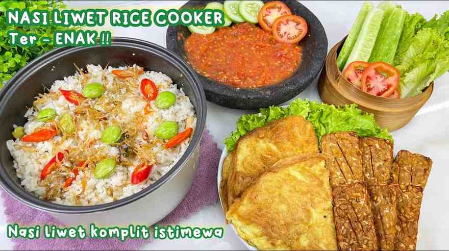 Tak Perlu Ribet! Resep Nasi Liwet Rice Cooker Ini Bikin Nasi Super Wangi dan Gurih