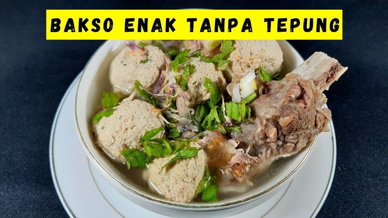 Bakso yang Kenyal Tanpa Menggunakan Tepung, Hanya Memerlukan 5 Bahan Ini Saja