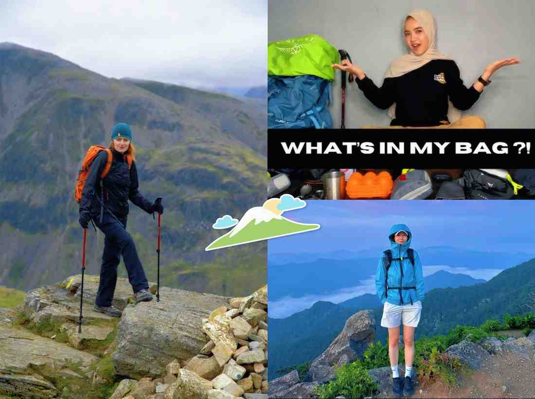 Checklist Wajib Pendaki Cewek: Perlengkapan Ini Jangan Sampai Ketinggalan Saat Naik Gunung
