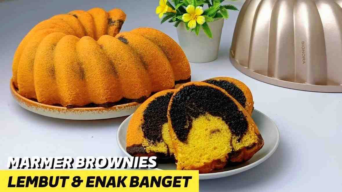 Laris Manis Saat Ramadan, Brownies Kukus Marmer Ini Cocok Jadi Ide Jualan Takjil