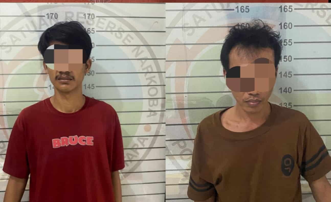 Belasan Paket Sabu Siap Edar Berhasil Diamankan Polres Lampung Utara, 2 Bandar Ditangkap