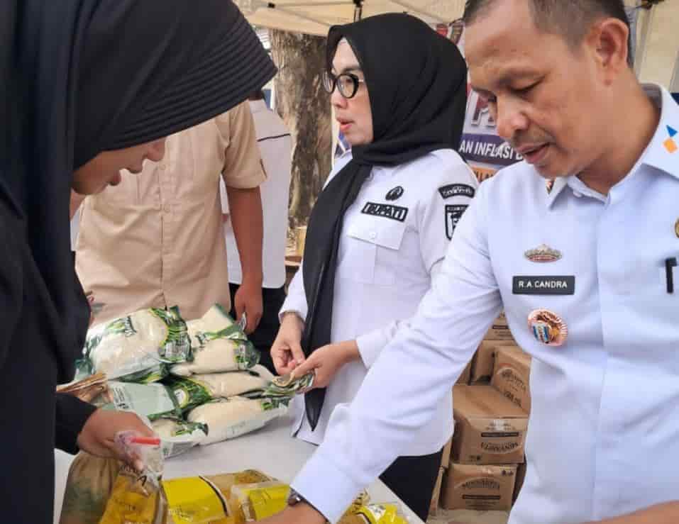 Pengendalian Inflasi Daerah, Bupati Way Kanan Buka Gerakan Serentak Penetrasi Pasar