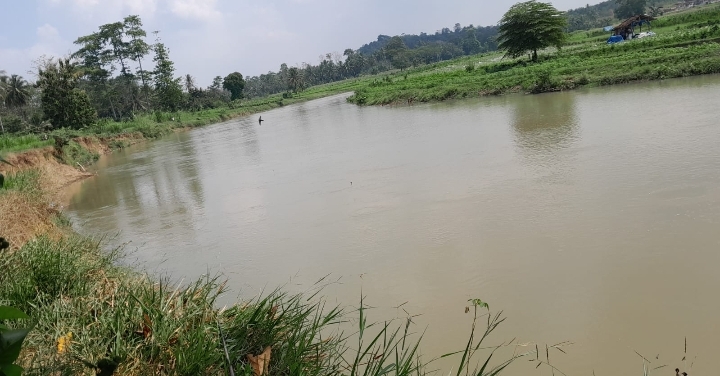 2 Remaja, Dikabarkan Terseret Arus Sungai Gadingrejo Pringsewu, Korban Belum Ditemukan