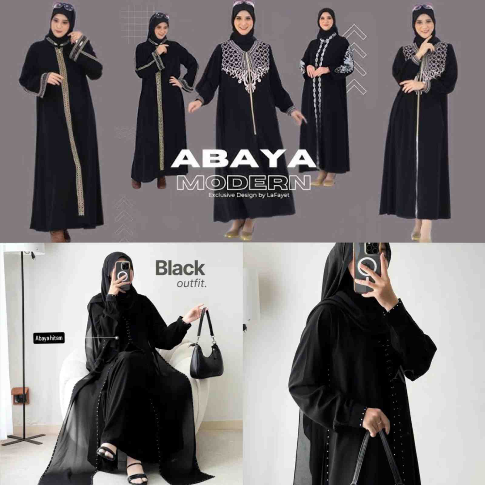 Tren Abaya Modern Meledak Jelang Lebaran! Ini Inspirasi Outfit Elegan yang Bikin Penampilan Anggun