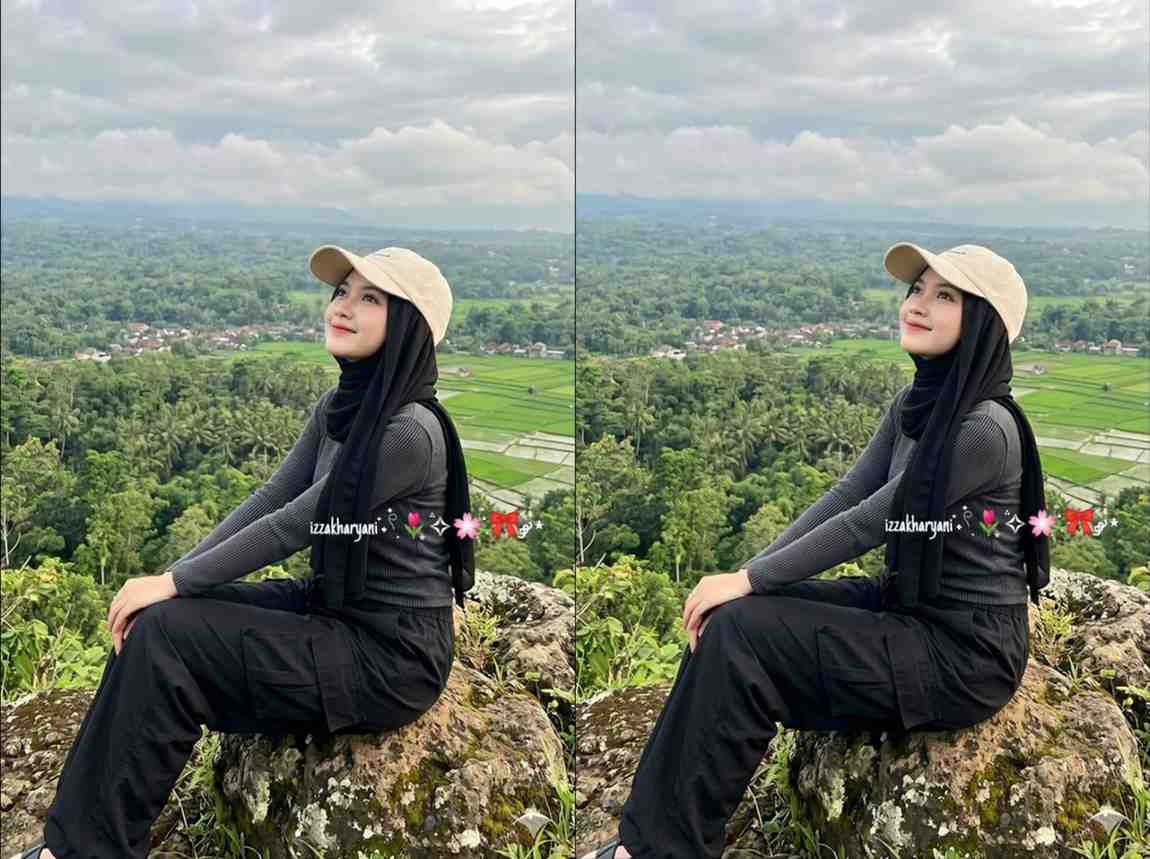 Viral! Prompt Gemini AI Ciptakan Foto Wanita Berhijab di Lembah Hijau Super Realististis Travel