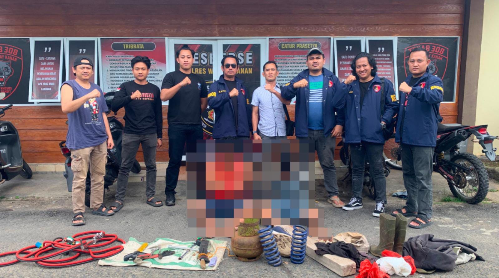 2 DPO Pelaku Pencuri Rel Kereta Api di 5 TKP Dibekuk Polres Way Kanan, Kerugian Capai 3 Miliar