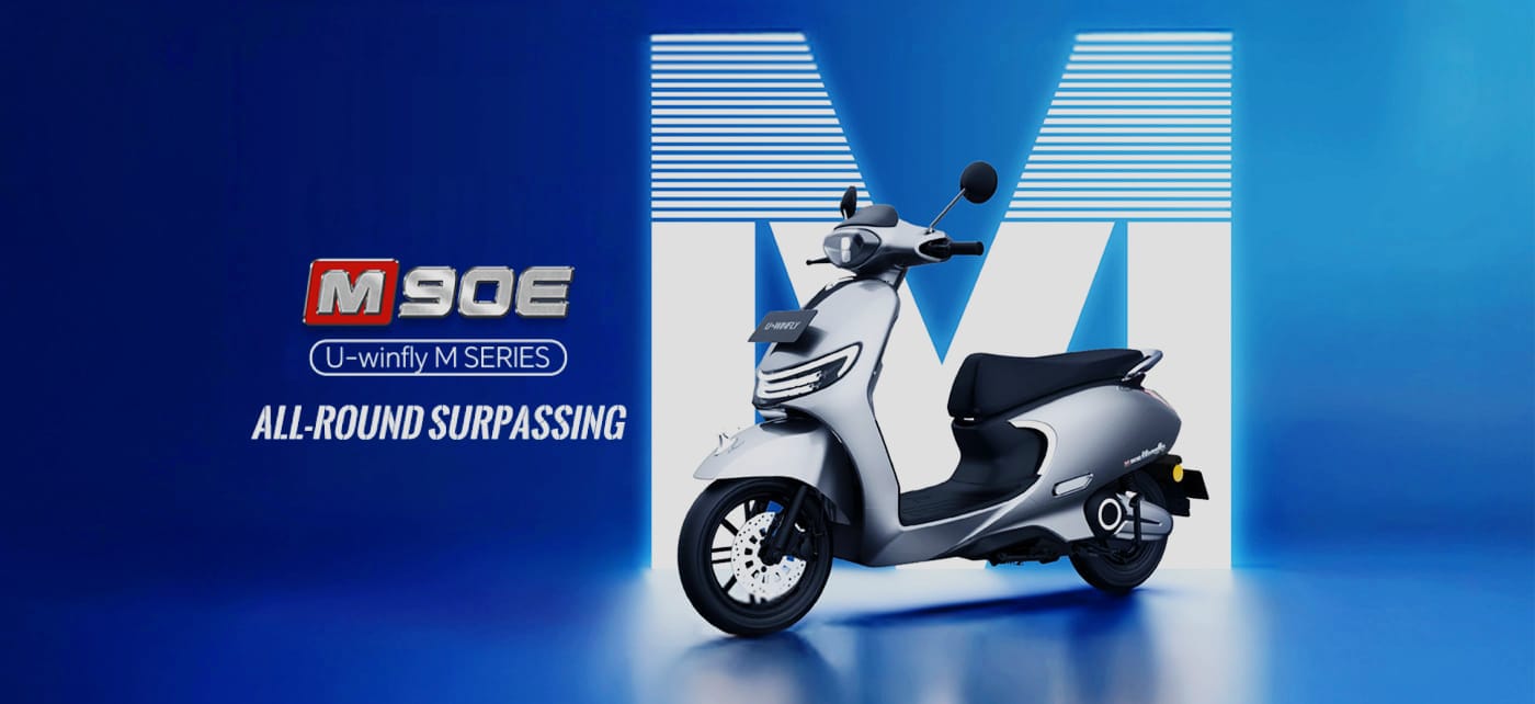 Motor Listrik Pintar Uwinfly M90E Bertenaga Super, Baterai Lithium Fast Charging Cocok Buat Harian