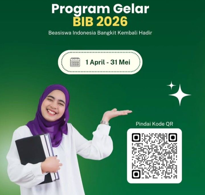 Beasiswa Indonesia Bangkit 2026 Resmi Dibuka, Kuliah S1 Gratis dengan Uang Saku Bulanan