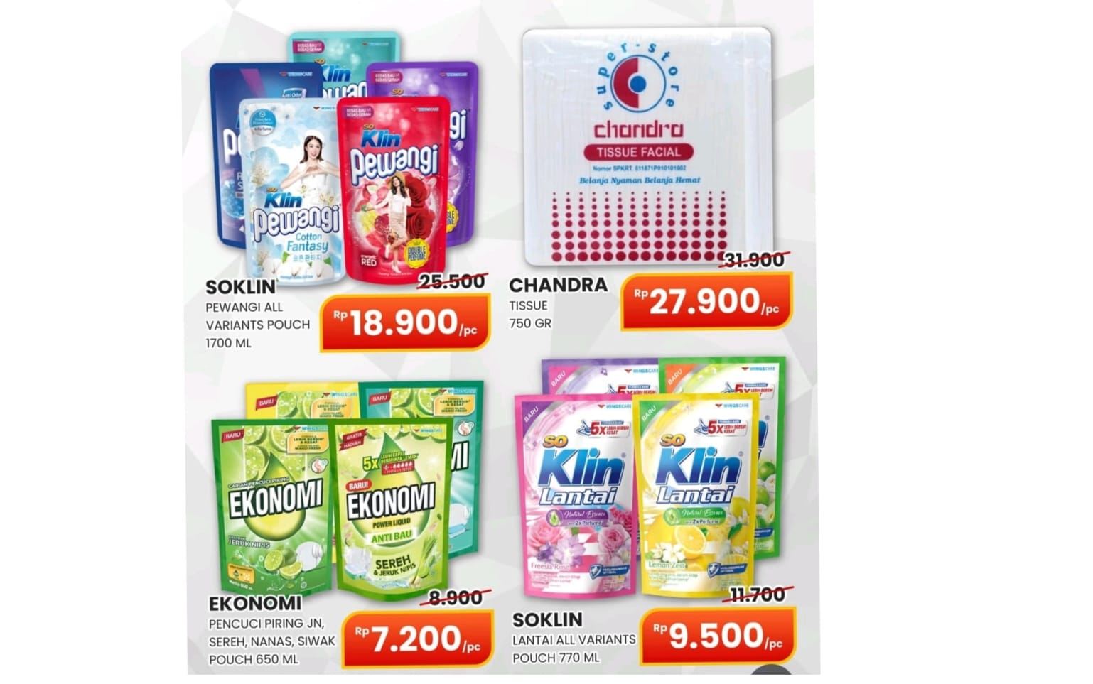 Chandra Superstore Manjakan Pelanggan dengan Promo Harga Super Hemat, Ini Produknya
