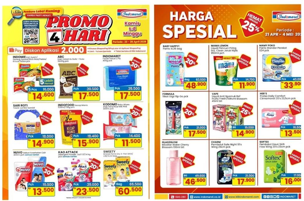 Update Harga Promo JSM Indomaret, Mama Lemon 950 ml Hanya Rp11.900
