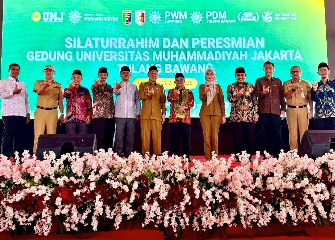 Gedung UMJ Resmi Dibuka di Tulang Bawang, Perkuat Ekosistem Pendidikan Lampung