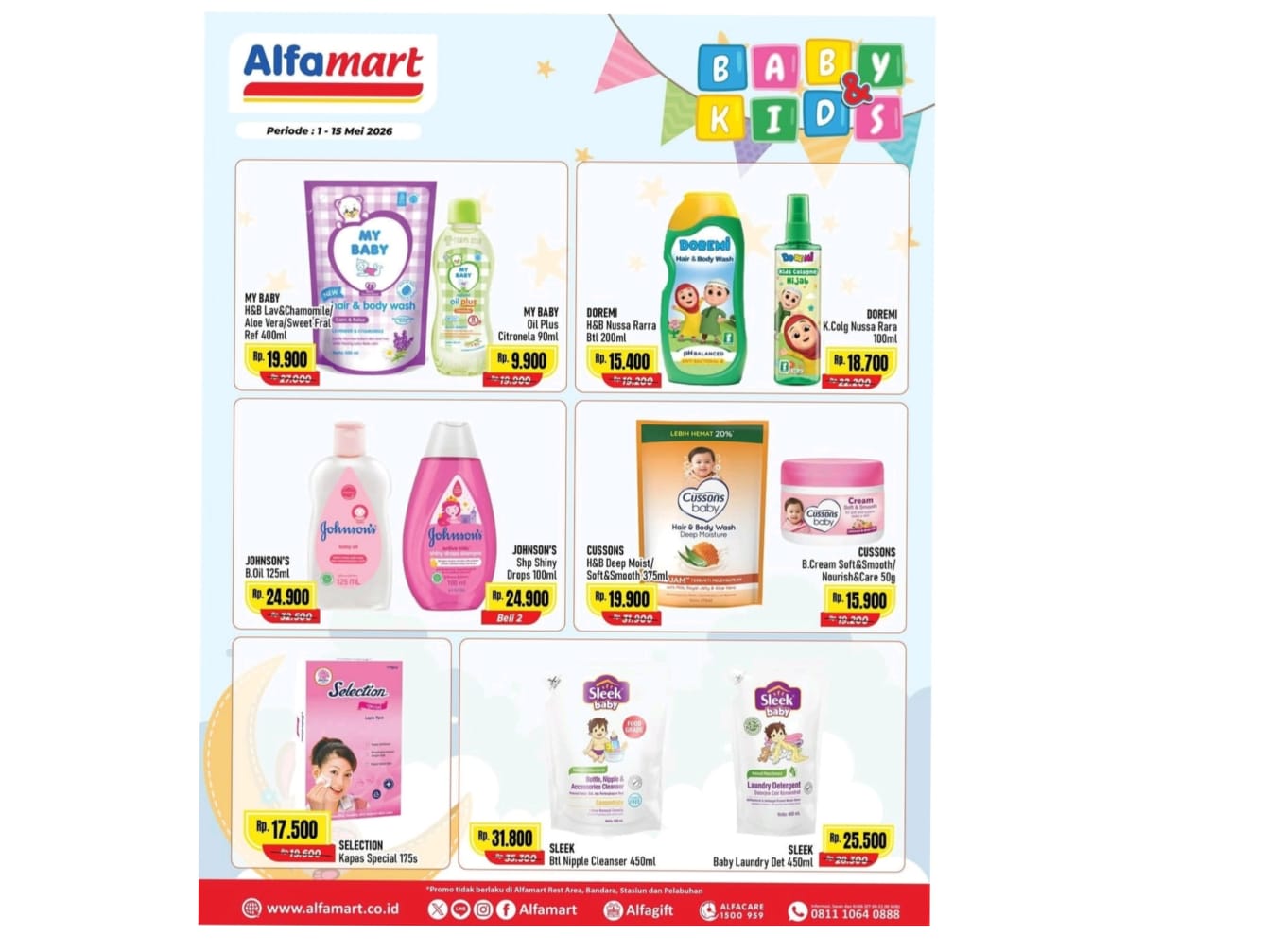 Alfamart Hadirkan Promo Baby and Kids Periode Mei 2026, Cek Daftar Harganya