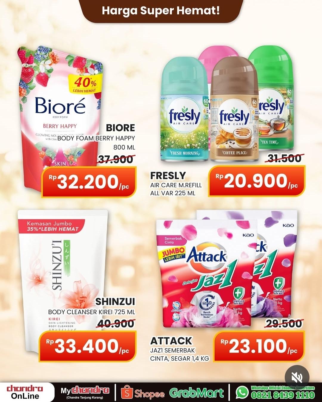 Daftar Promo Harga Super Hemat di Chandra Superstore, Berlaku Hingga 6 Mei 2026