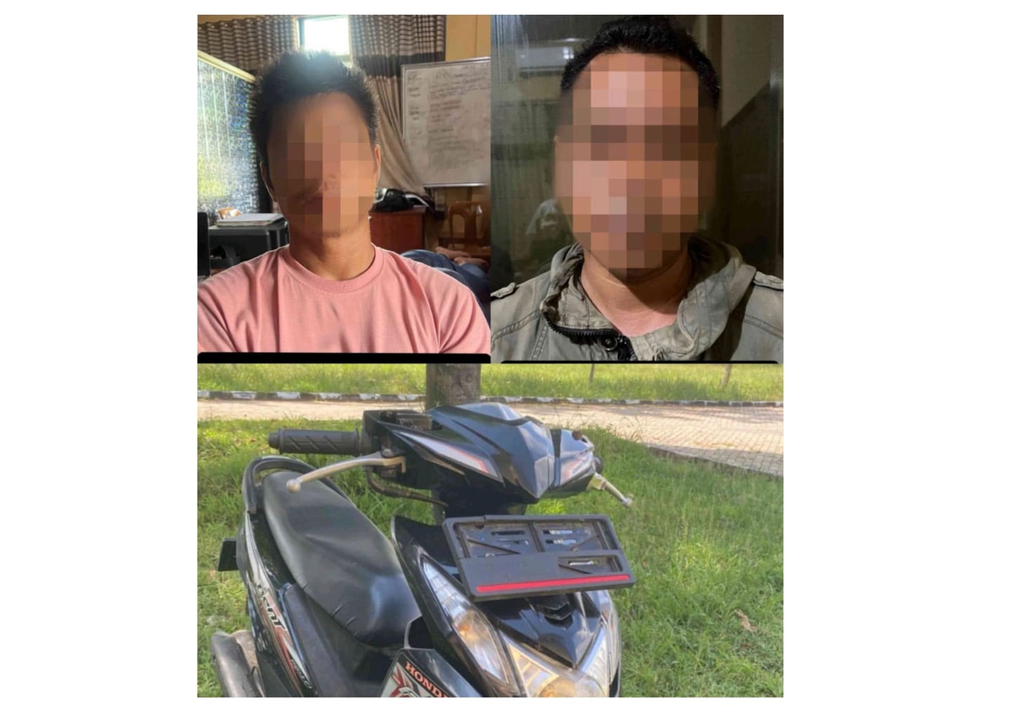 Dua Spesialis Curat Motor Lintas Kabupaten Dibekuk Tekab 308 Polres Tubaba, Begini Kronologisnya
