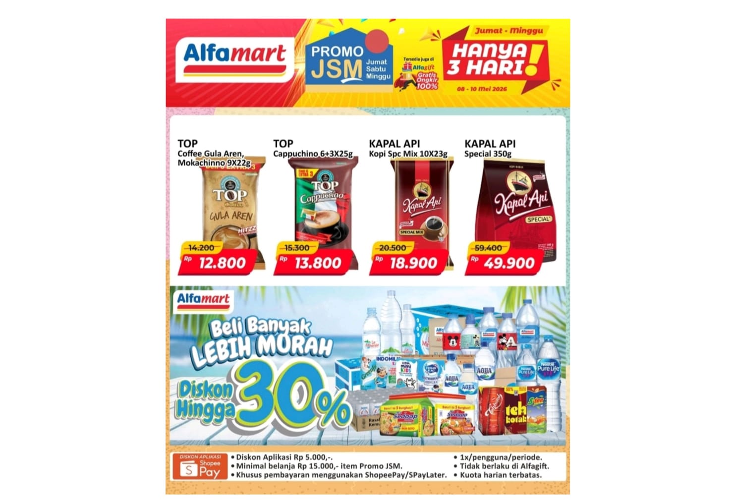 Banjir Promo JSM Alfamart Sampai Besok, Cek Daftar Produknya