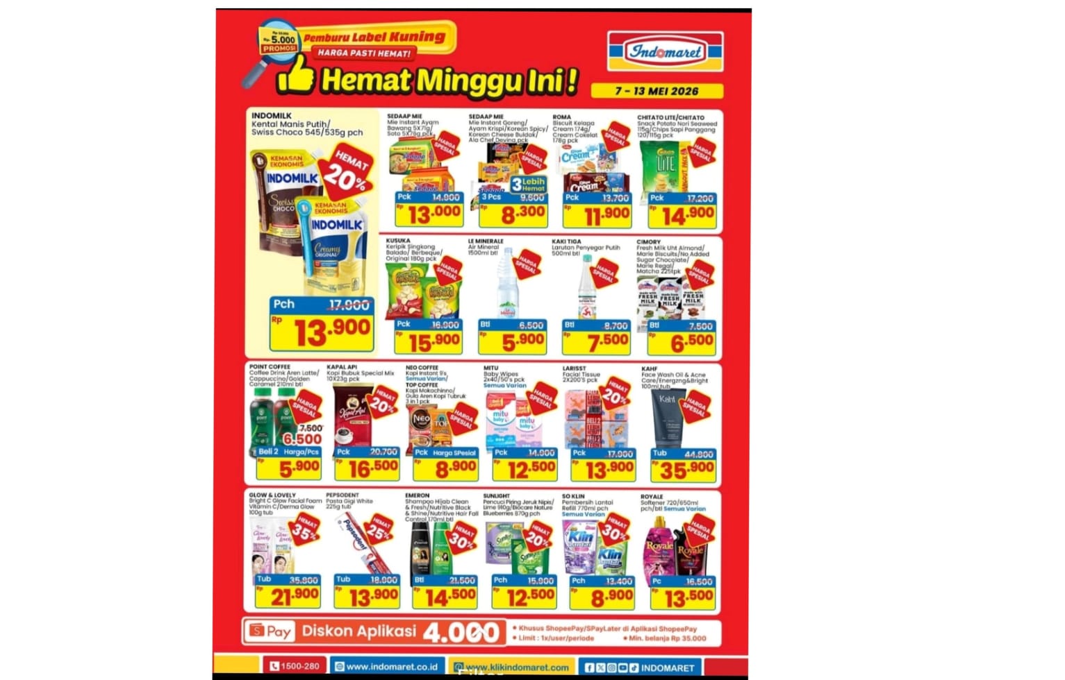 Besok Terakhir, Cek Daftar Promo Indomaret 'Hemat Minggu Ini', Ada Diskon Hingga 35 Persen