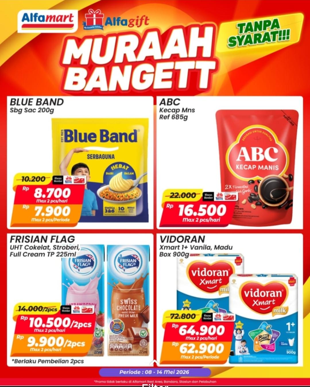 Promo Muraah Bangett Alfamart Berakhir Besok 14 Mei 2026, Cek Daftar Produknya