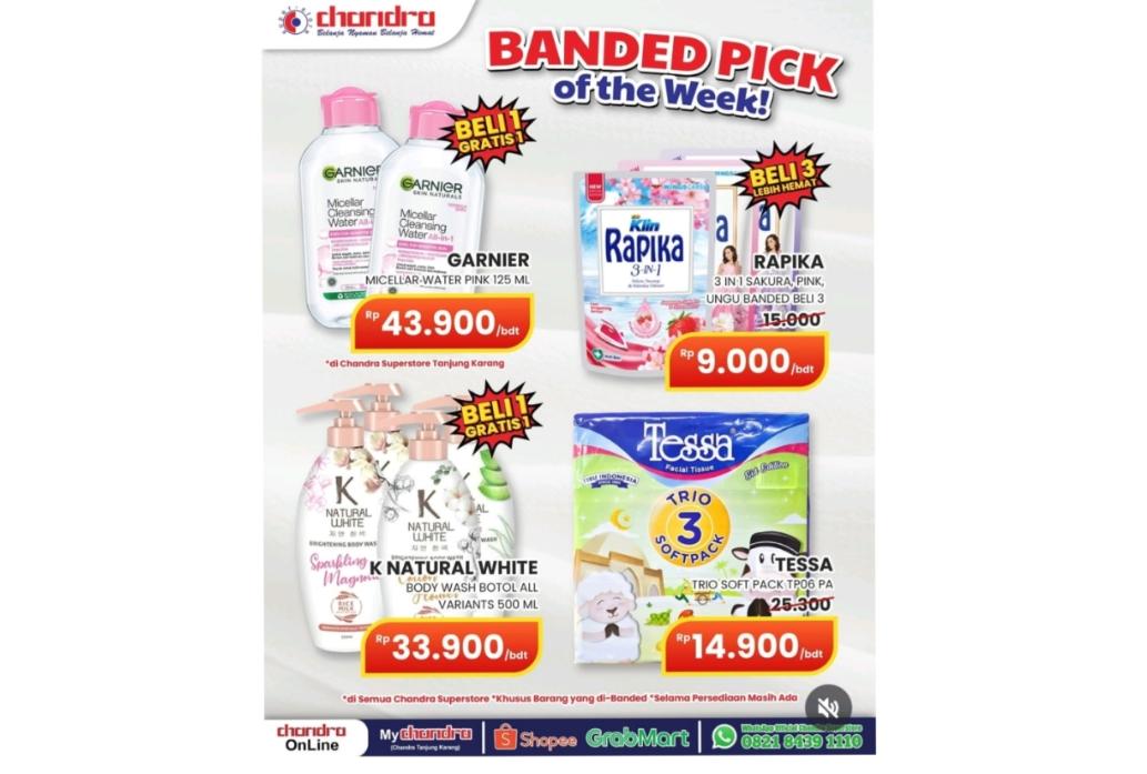 Chandra Lovers Merapat, Banded Pick of the Week Hadir Kembali