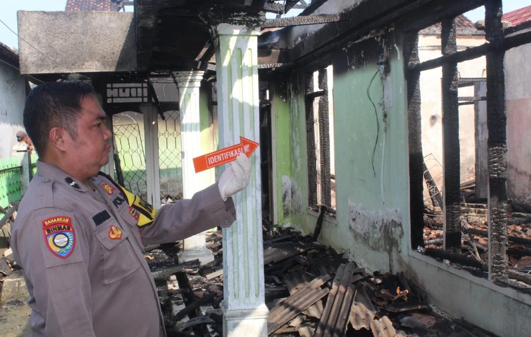 Rumah Warga Gadingrejo Pringsewu Ludes Terbakar, Surat Penting dan Barang Berharga Hangus