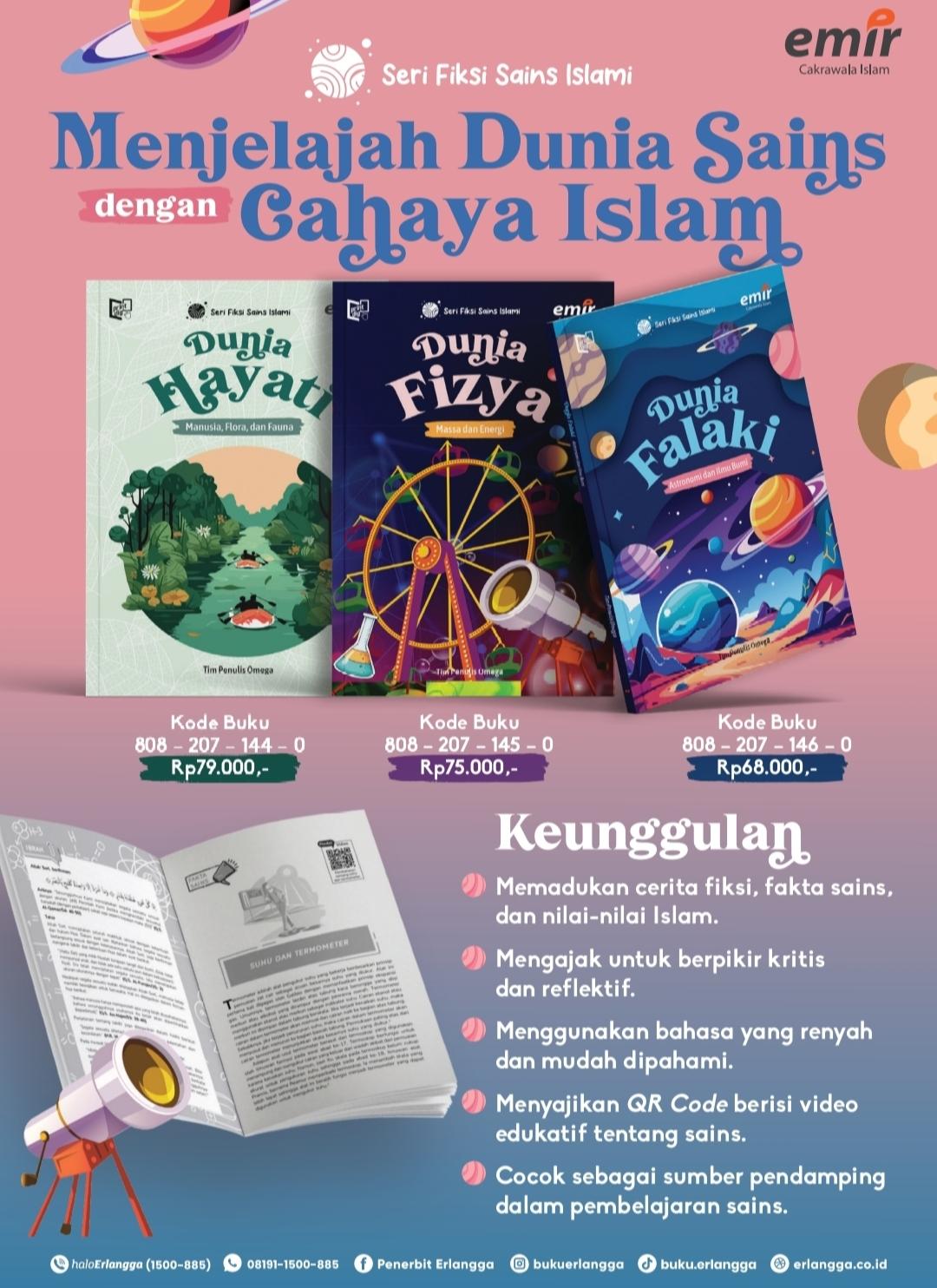 Menjelajah Sains Lewat Cahaya Islam, EMIR Rilis 'Seri Fiksi Sains Islami' yang Interaktif
