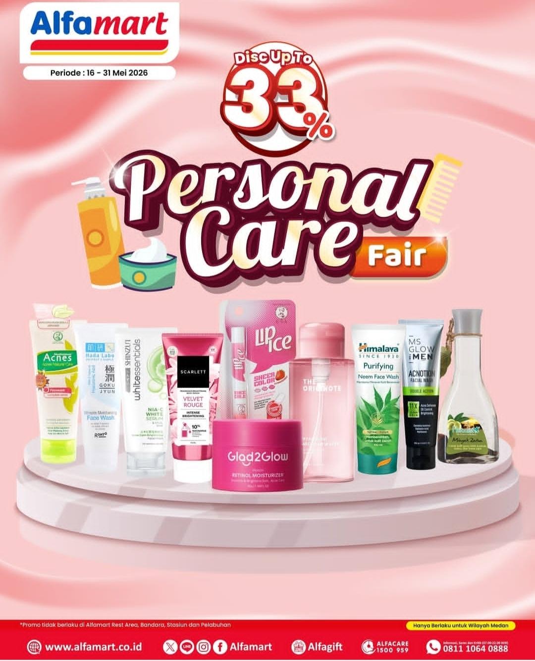 Hadir Kembali, Personal Care Fair Alfamart, Raih Produk Perawatan Diri Hemat Hingga  33 Persen