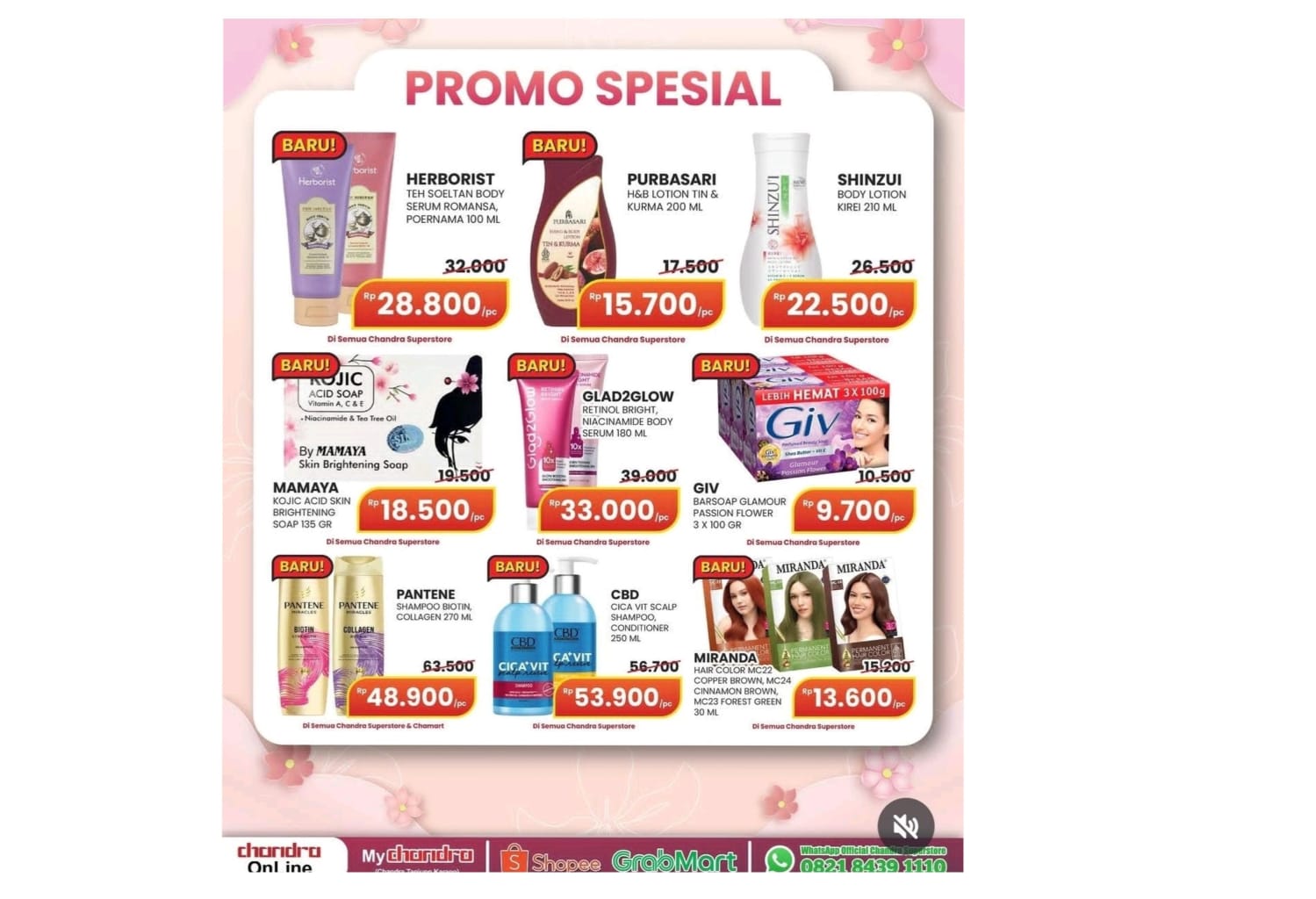 Manjakan Diri dengan Program Cantik Sehat Berkilau Bersama Chandra Superstore