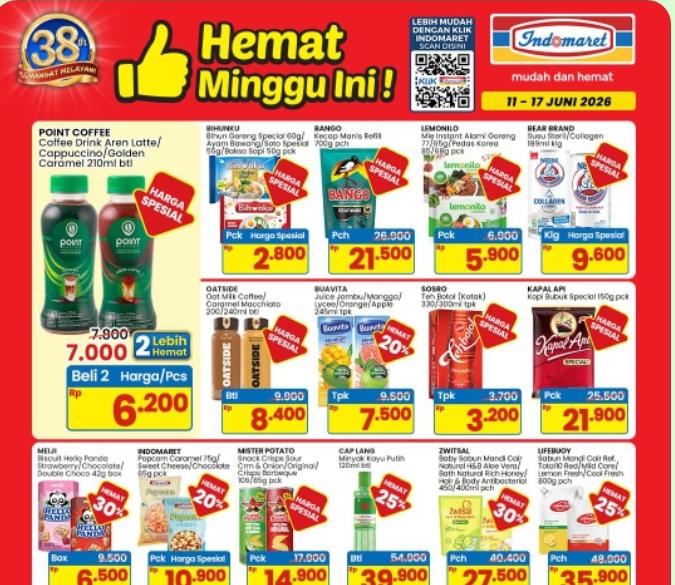 Hari Terakhir, Serbu Promo Hemat Mingguan Indomaret