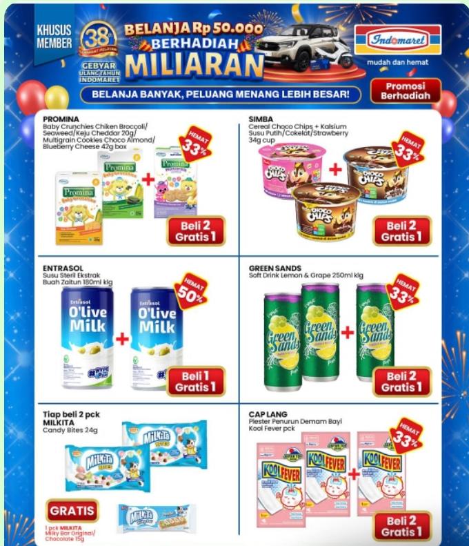 Promo Harga Spesial Indomaret: Belanja Hemat Kebutuhan Harian hingga 29 Juni 2026