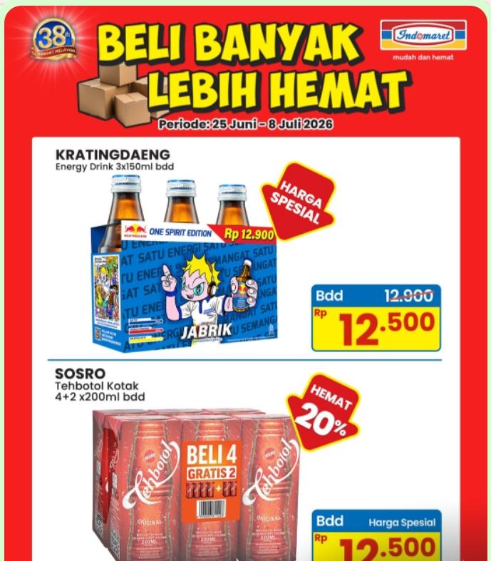 Promo Harga Spesial Indomaret: Belanja Hemat Sambut Awal Juli