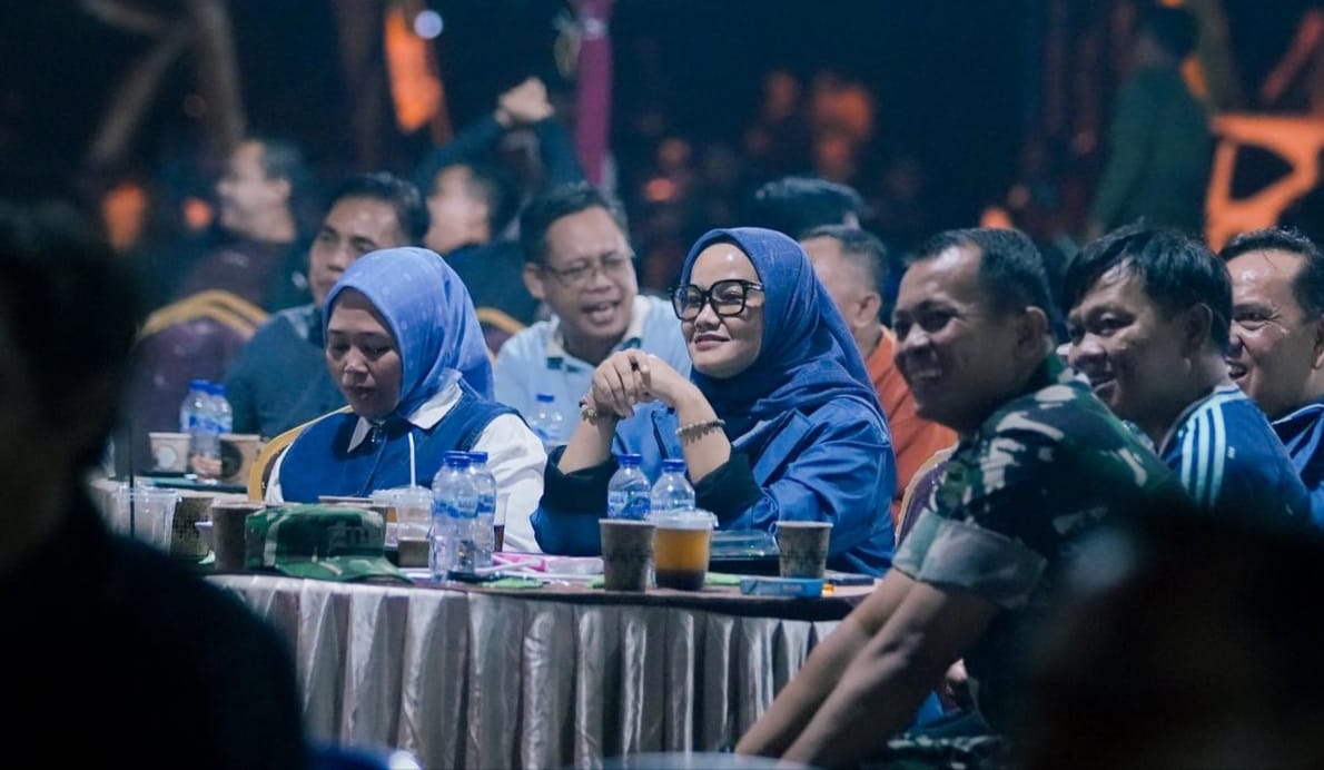Pemkab Lampung Timur Dongkrak Ekonomi UMKM lewat Nobar Final Piala Dunia