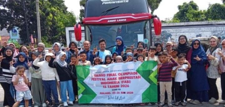 56 Siswa Terbaik Lampung Siap Berlaga Pada Grand Final FABI XV di Malang