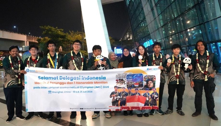 Sabet 4 Perunggu dan 1 Honorable Mention, Pelajar Indonesia Unjuk Gigi di IMO 2026 Shanghai