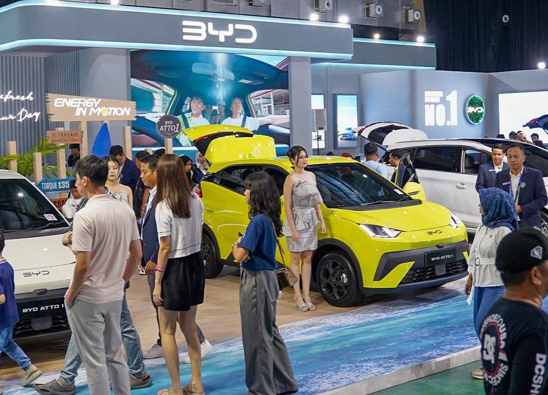 BYD Salip Merek Jepang, Pimpin Pasar Mobil Listrik Bulan November 2025