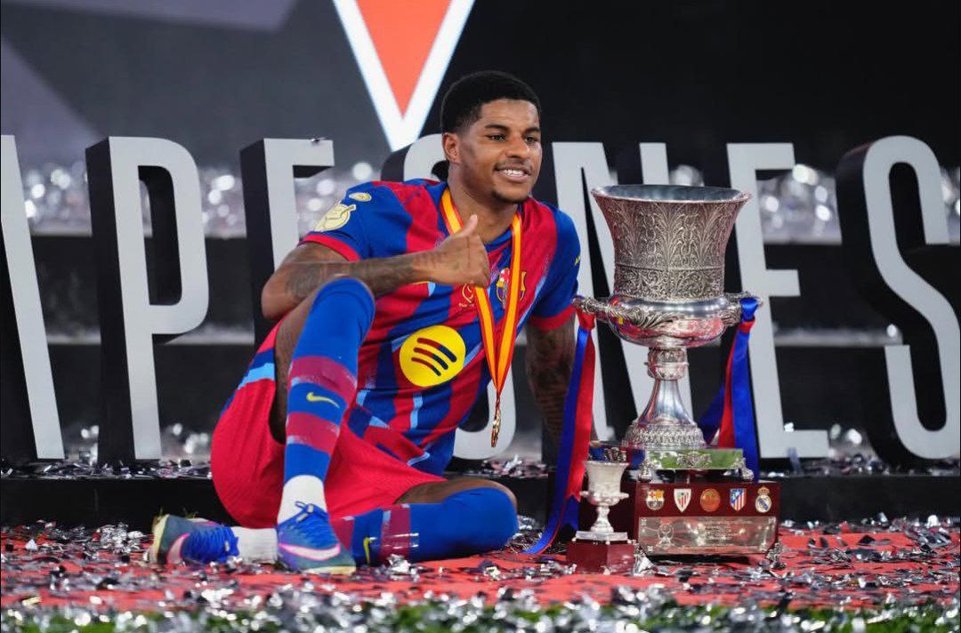 Rashford Angkat Trofi di Barcelona, Manchester United Malah Tersingkir dari Piala FA