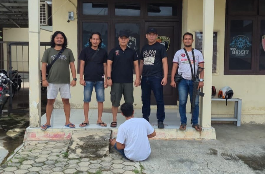 Aksi curanmor bermodus COD terbongkar di Metro, pelaku REW ditangkap Tekab 308 Presisi bersama tiga motor hasil kejahatannya.