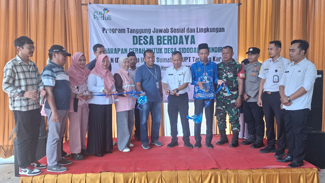Air Tak Lagi Langka, Warga Sidodadi Pesawaran Rasakan Berkah Sumur Bor Bantuan PLN