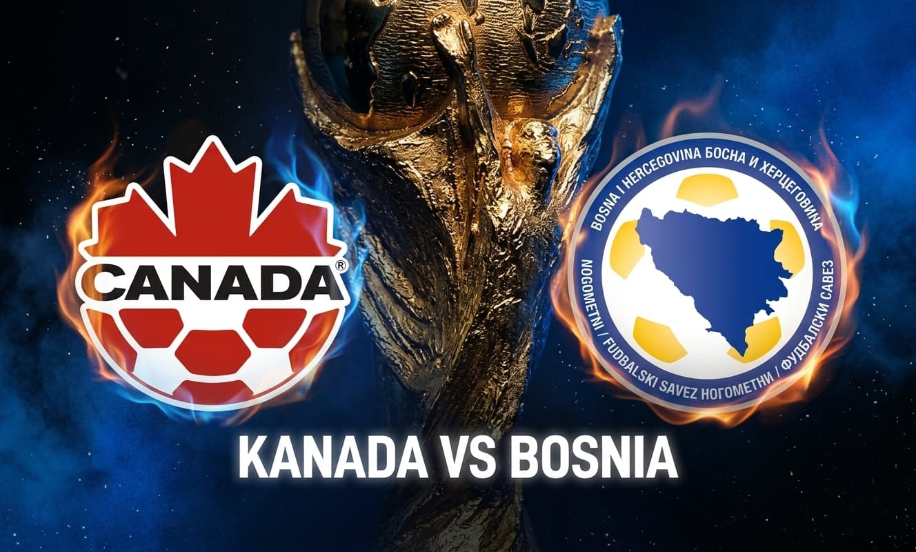 Prediksi Skor Kanada vs Bosnia di Piala Dunia 2026, Kuda Hitam Eropa Siap Bikin Kejutan