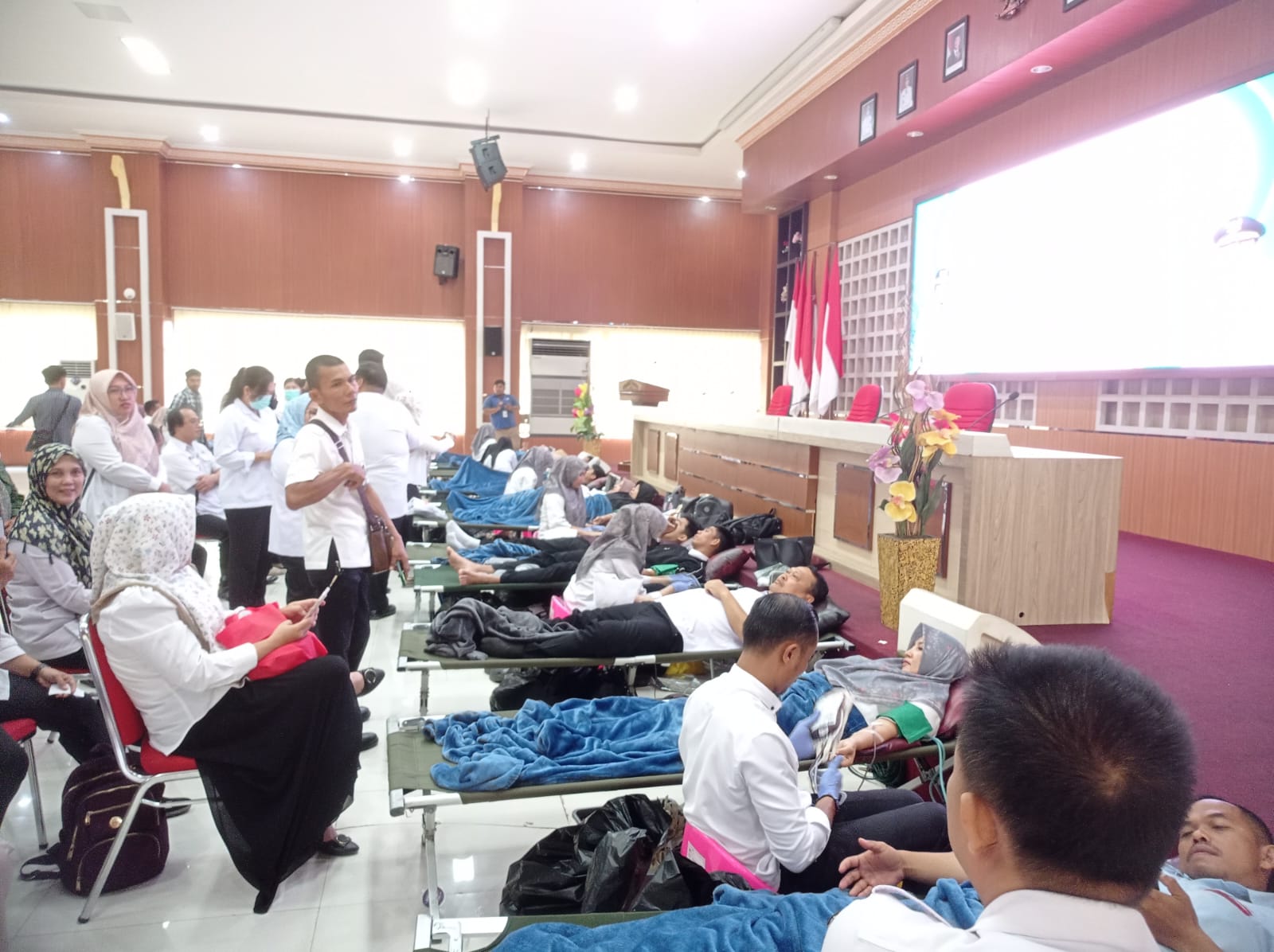 Donor Darah Warnai Peringatan HKN ke-61, Pemkot Bandar Lampung Targetkan 250 Kantong