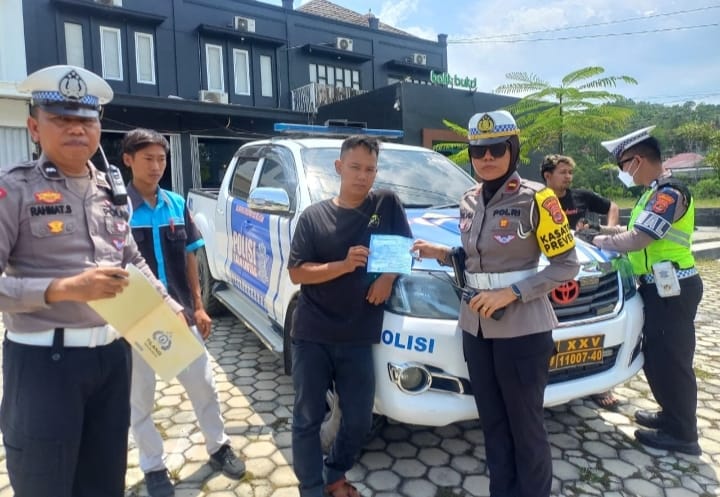 Ratusan Pelanggar Terjaring Selama Operasi Zebra Di Pringsewu