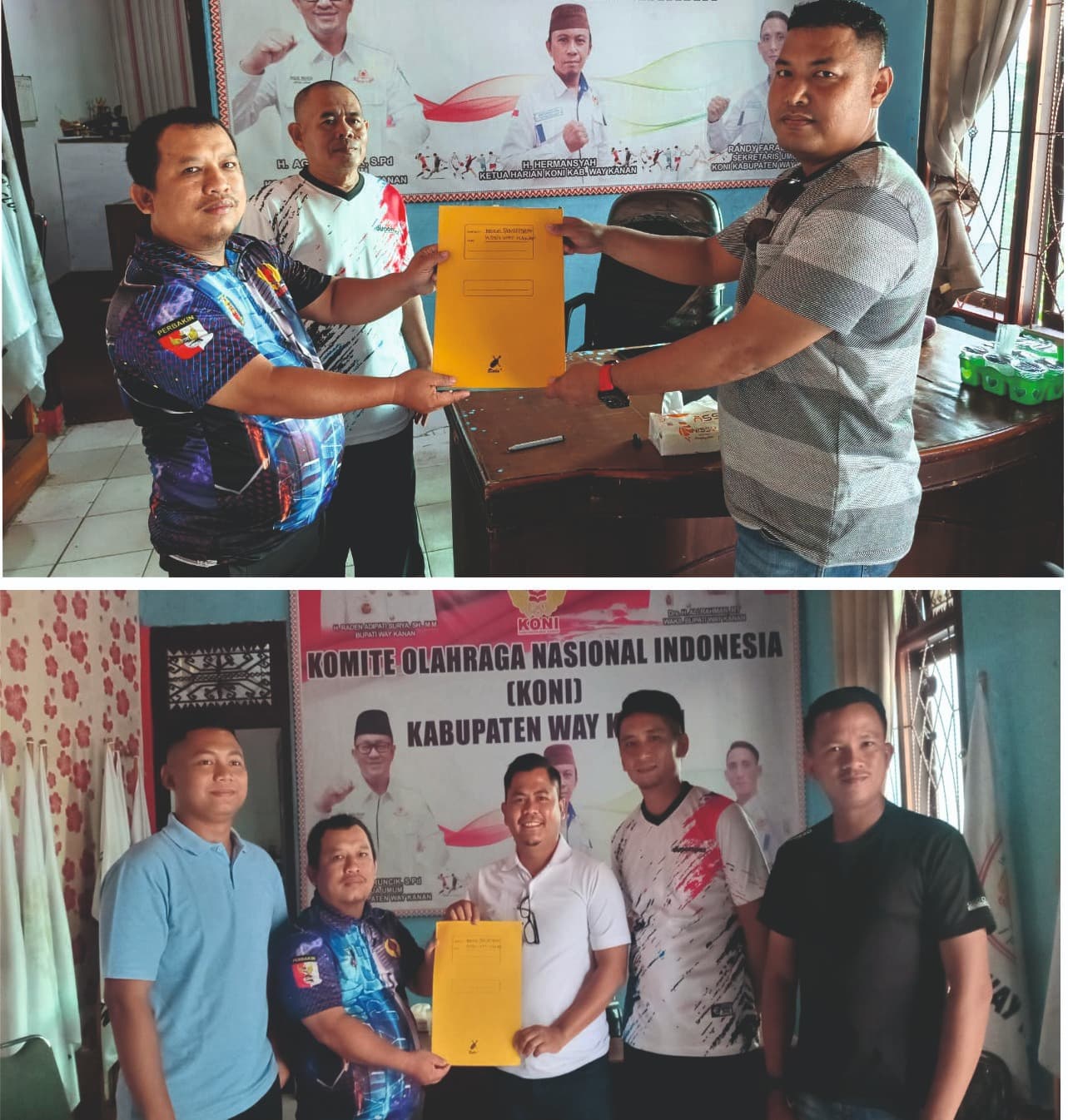 2 Tokoh Muda Way Kanan Siap Bersaing Menjadi Ketua KONI Mendatang