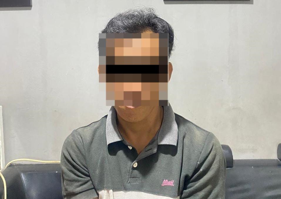 DPO Pelaku Curat 17 Batang Potongan Besi Rel PT. KAI Diringkus Satreskrim Polres Way Kanan