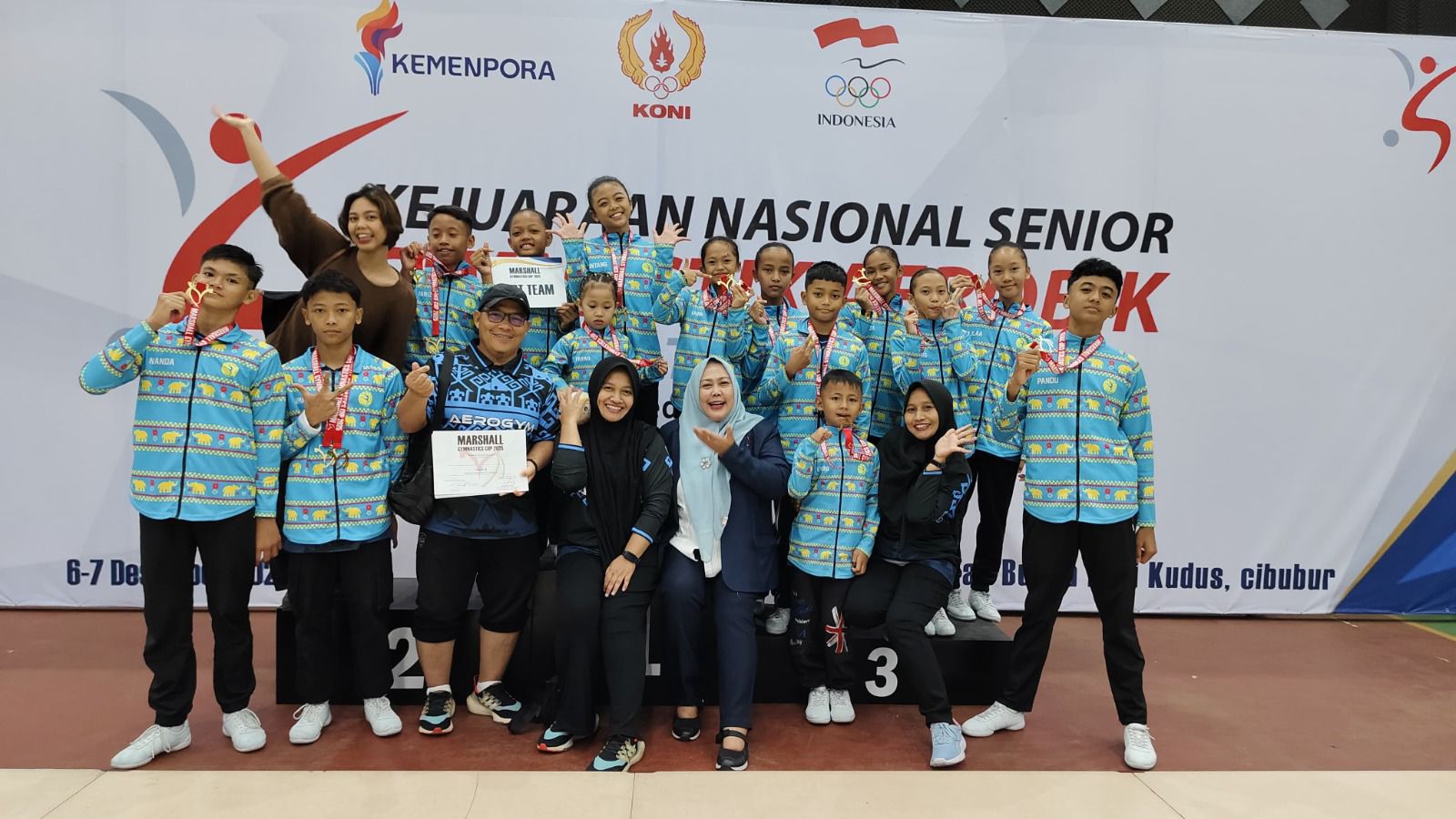 Bawang Pulang 10 Mendali, FGI Lampung Sukses Raih Prestasi Pada Kejuaraan Nasional Marshall Cup