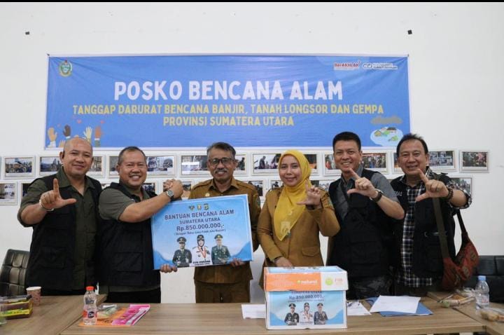 Bantuan Pemkot Bandar Lampung Tiba di Tiga Provinsi, Diserahkan Rombongan Kepala OPD