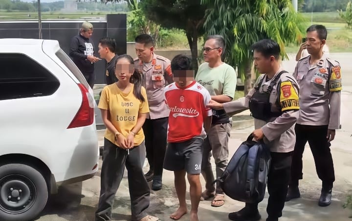 Nekad Bobol Rumah Warga, Pasutri Muda Berhasil Di Amankan Polres Pringsewu