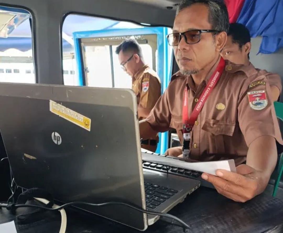 Disdukcapil Mesuji Gencar Jemput Bola, Layanan Administrasi Kependudukan di Pasar Murah