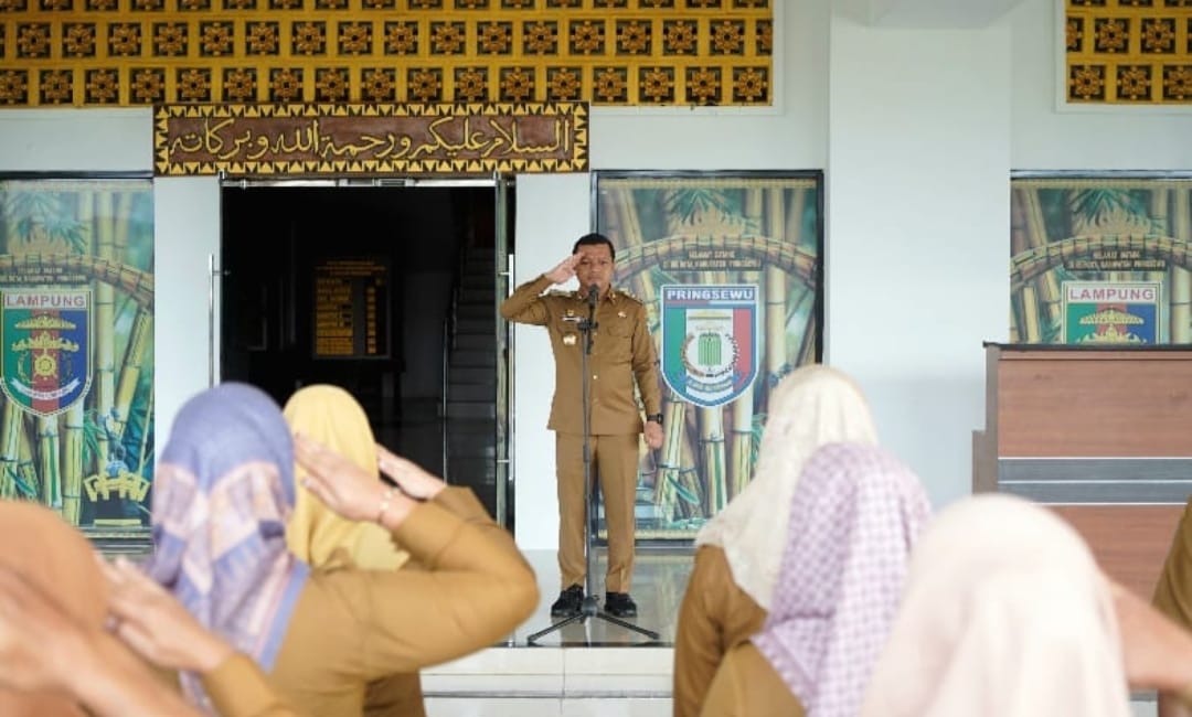Bupati Pringsewu Tegaskan Disiplin ASN Bukan Sekadar Tepat Waktu